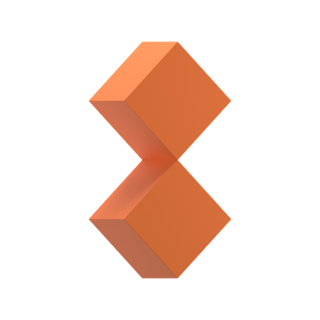 Cubes Balance  3D Icon