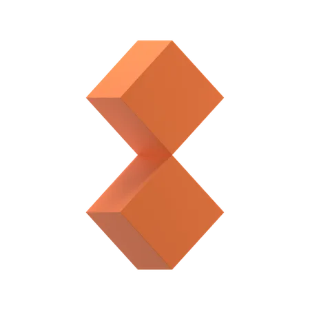 Cubes Balance  3D Icon