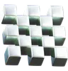 forme abstraite de cubes