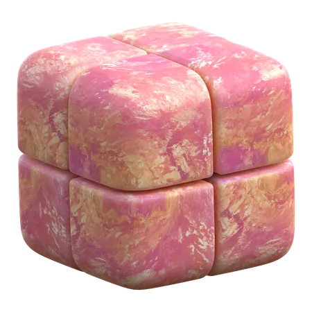 Forme abstraite de cubes  3D Icon