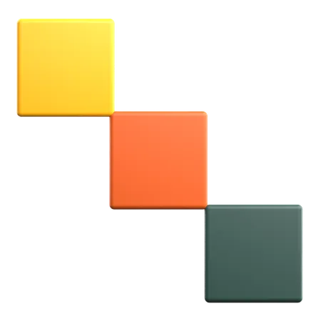 Cubes Geometric Shape  3D Icon