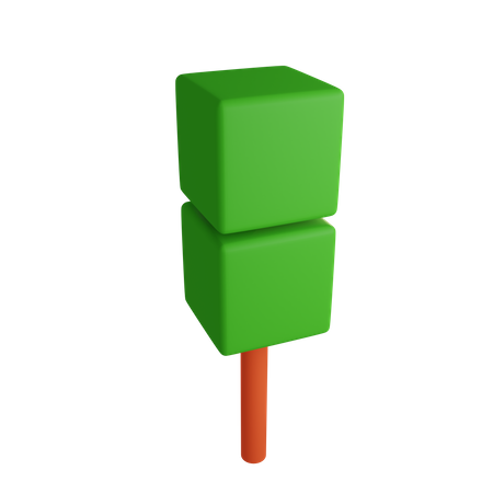 Cubic Tree  3D Icon