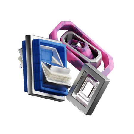 Cubical Beds  3D Icon