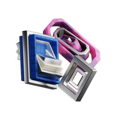 Cubical Beds 3D Icon