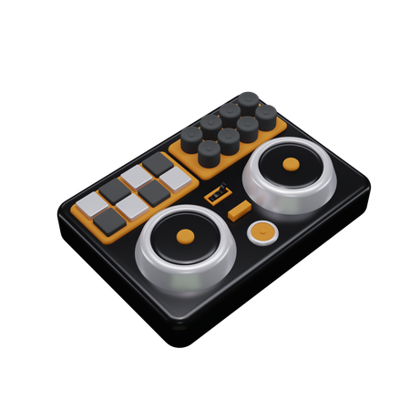 Cubierta de dj  3D Icon
