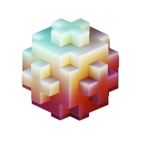 CubiSpheres  3D Icon