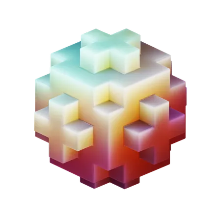 CubiSpheres  3D Icon