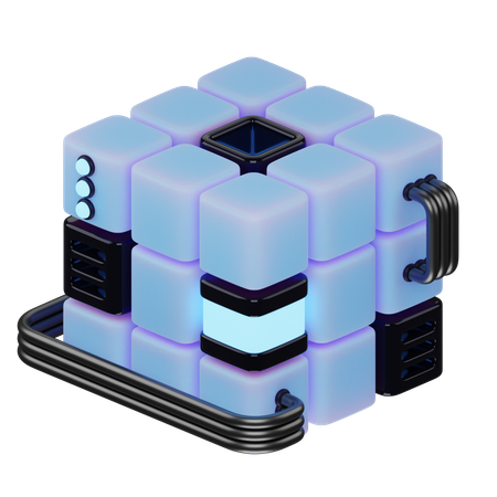 Cubo  3D Icon