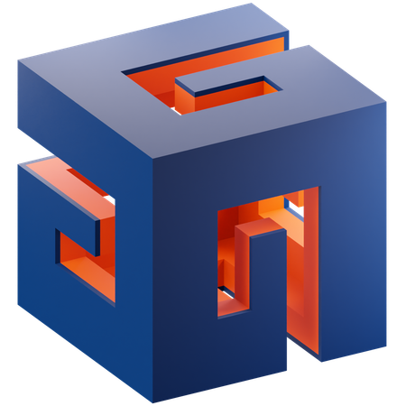 Cubo  3D Icon