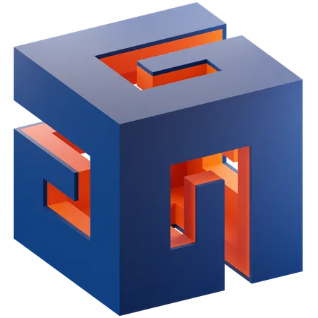 Cubo  3D Icon