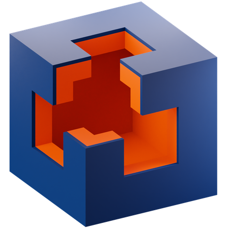 Cubo  3D Icon