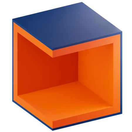 Cubo  3D Icon