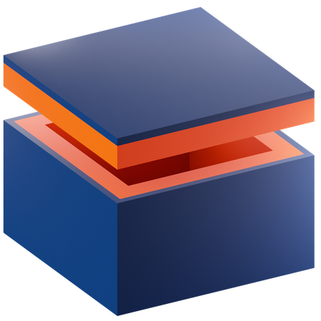 Cubo  3D Icon