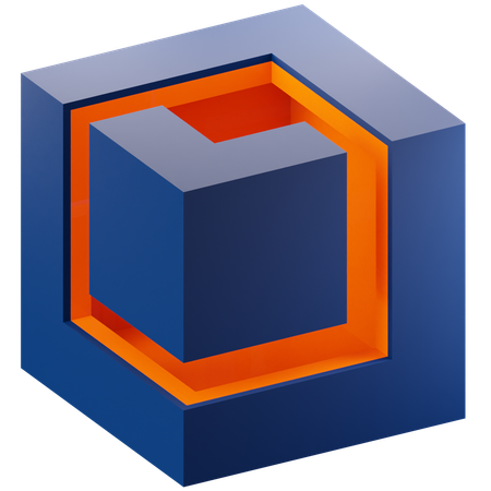 Cubo  3D Icon