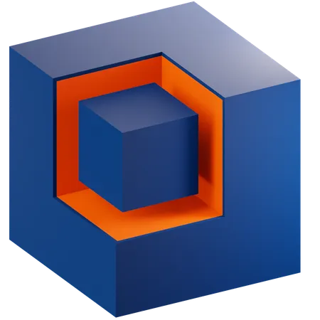 Cubo  3D Icon