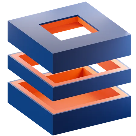 Cubo  3D Icon