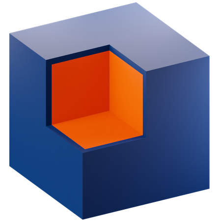 Cubo  3D Icon