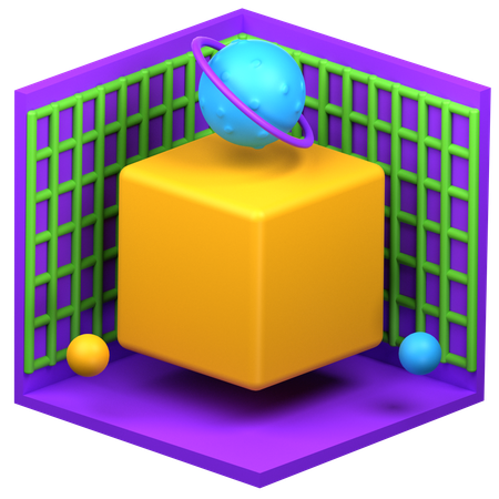 Cubo 3D  3D Icon