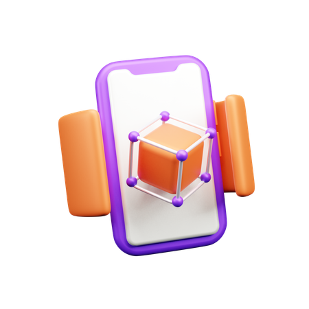 Cubo 3D en línea  3D Icon