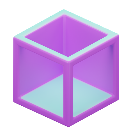Cubo 3d geométrico  3D Icon