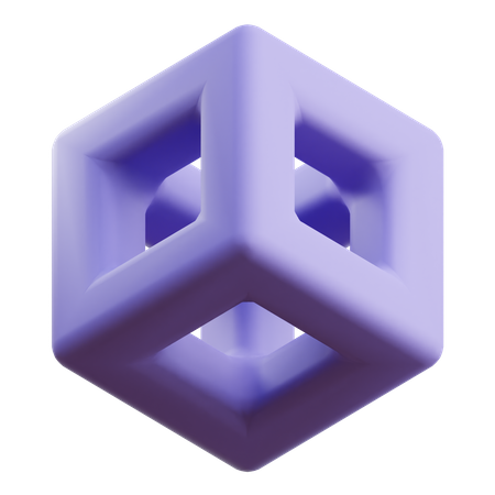 Cubo  3D Icon