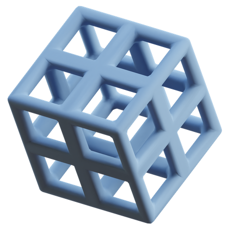 Cubo  3D Icon