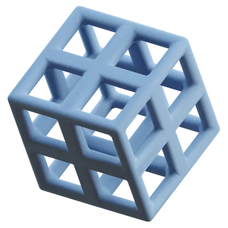 Cubo  3D Icon