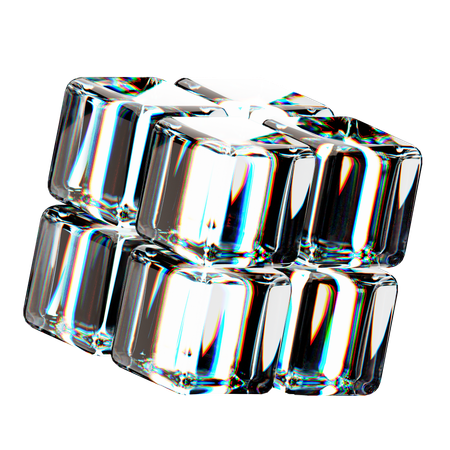 Cubo abstracto  3D Icon