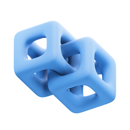 Cubo abstracto  3D Icon