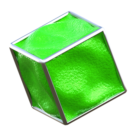 Cubo abstracto  3D Icon