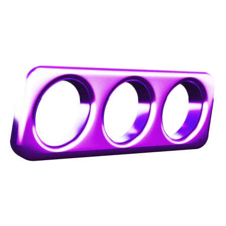 Cubo abstrato  3D Icon