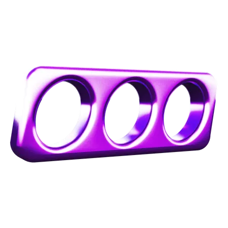 Cubo abstrato  3D Icon