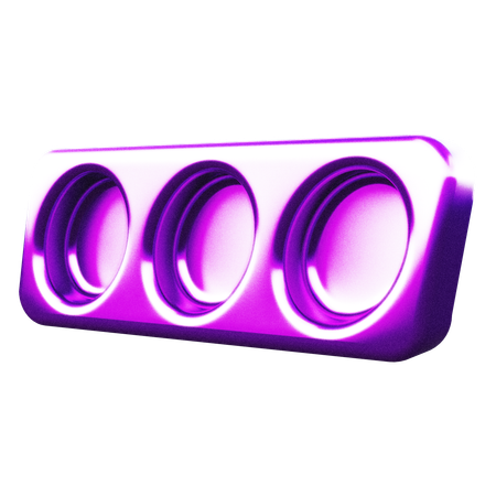 Cubo abstrato  3D Icon