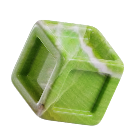 Cubo abstrato  3D Icon