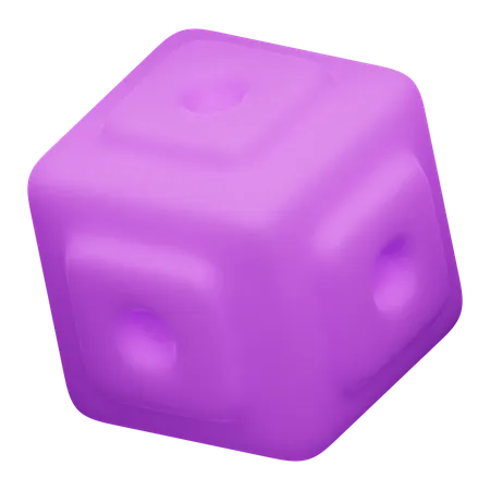 Forma abstrata de cubo  3D Icon