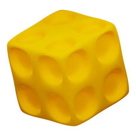 Forma abstrata de cubo  3D Icon