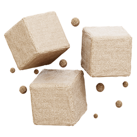 Cubo de açúcar  3D Icon