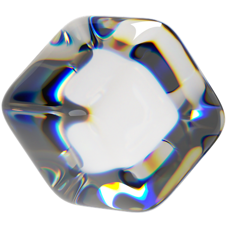 Cubo arredondado  3D Icon