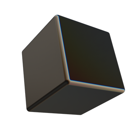 Cubo biselado  3D Icon