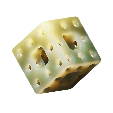 Cubo cuántico  3D Icon