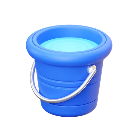 Cubo de agua  3D Icon