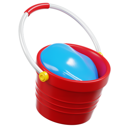 Cubo de agua  3D Icon