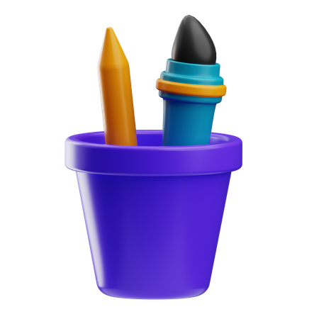 Cubo de arte  3D Icon