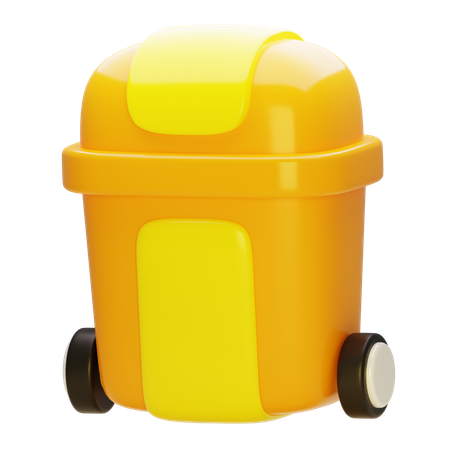 Tacho de basura  3D Icon