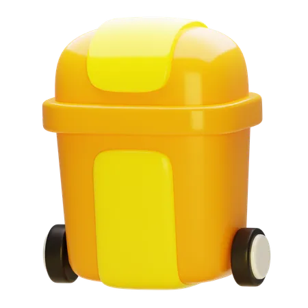 Tacho de basura  3D Icon