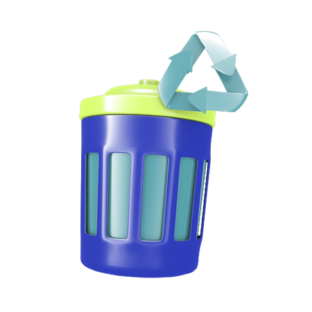 Tacho de basura  3D Icon