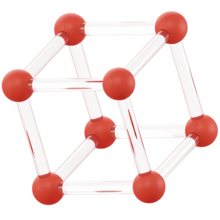 Cubo de ciencia  3D Icon