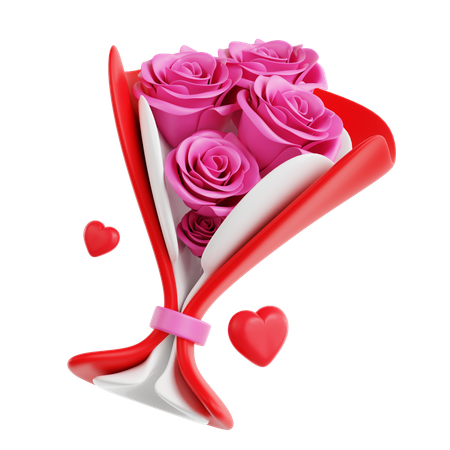 Cubo de flores  3D Icon