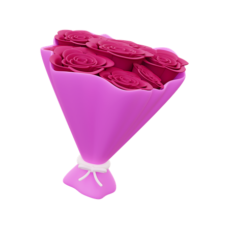 Cubo de flores  3D Icon