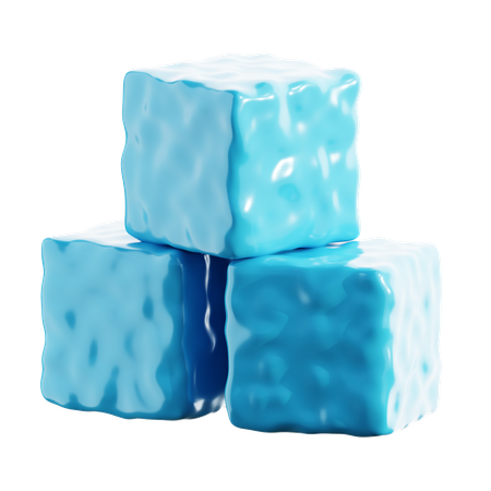 Cubo de hielo  3D Icon